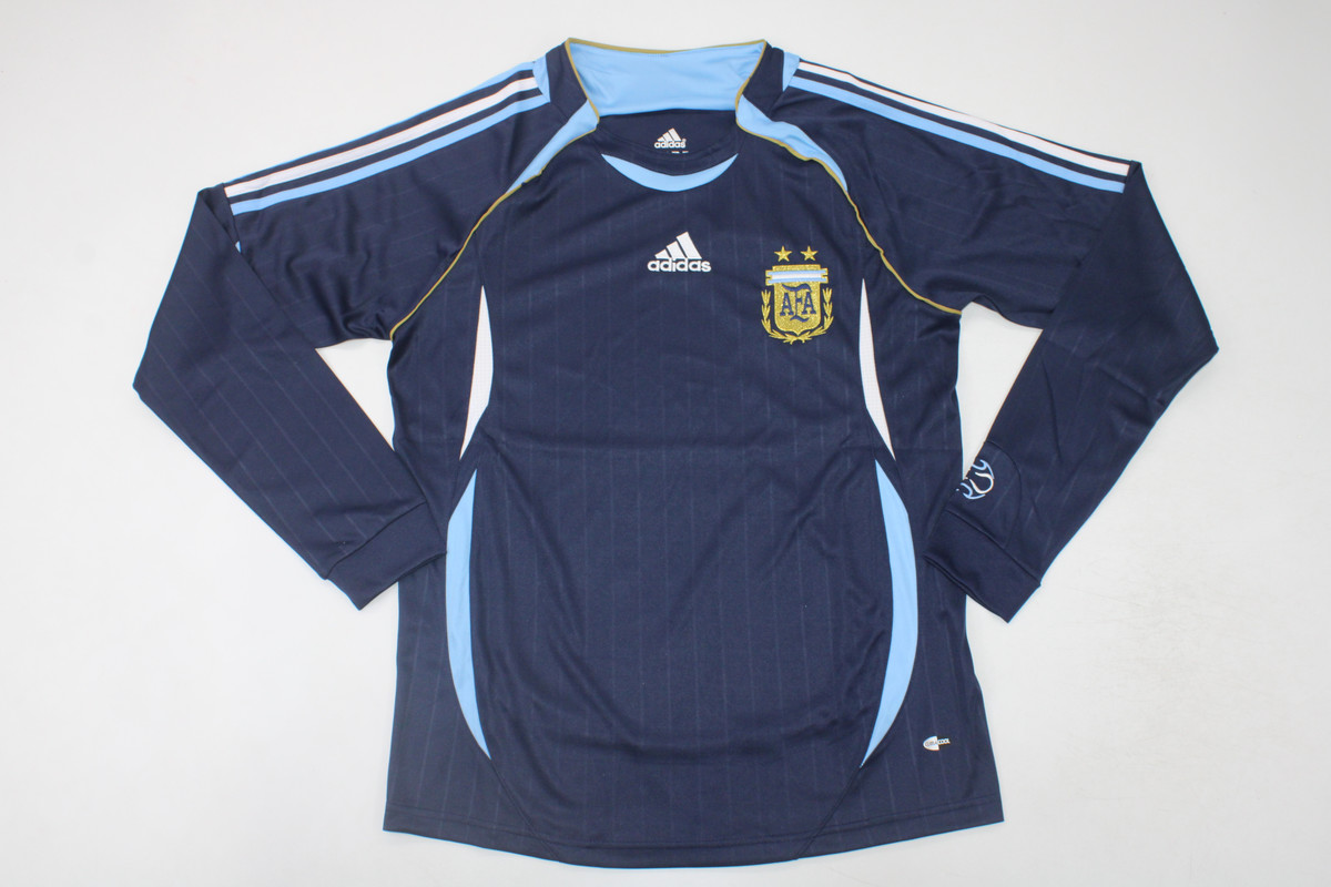 AAA Quality Argentina 2006 World Cup Away Long Jersey